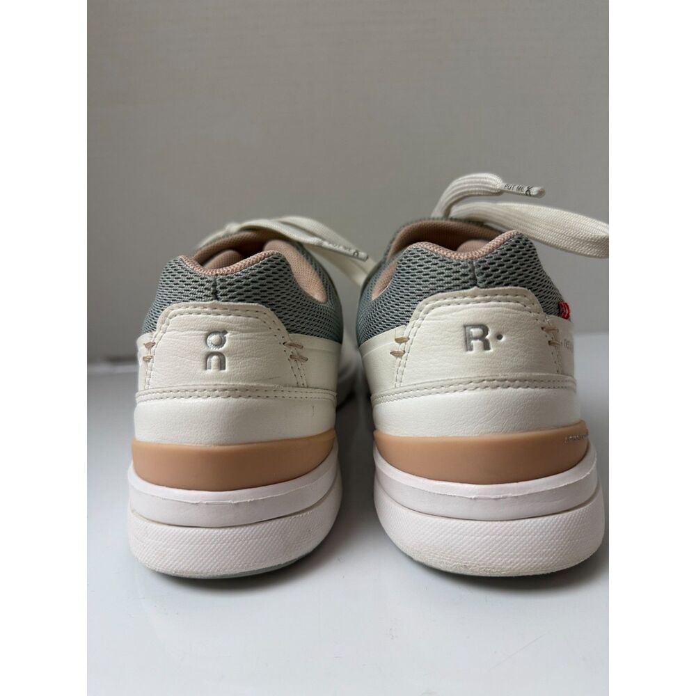 On Cloud THE ROGER Advantage Sneakers White Rose 8.5 - Picture 6 of 15